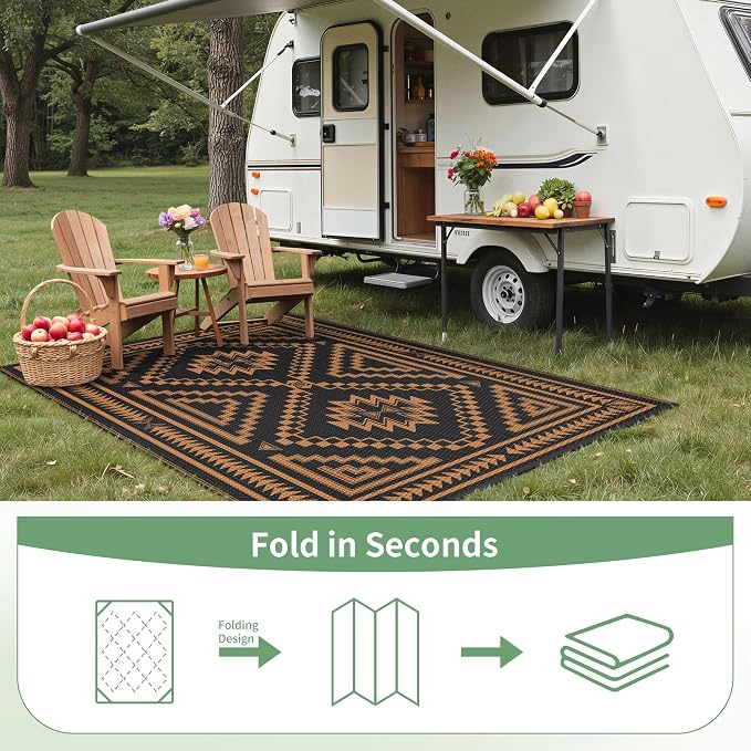 GENIMO Outdoor Rug for Patio Clearance - Image 7