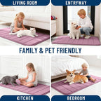 OLANLY Memory Foam Long Bathroom Rugs Runner 59x20, Super Soft Absorbent Bath - Image 9