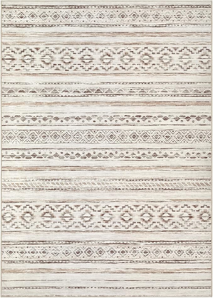 cotiled 5x8 Area Rugs Living Room Rug: Washable Boho Rugs - Image 8