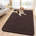 Smiry Dog Door Mat for Muddy Paws 59x32, Absorbent Dirt Trapper, Non-Slip by Smiry