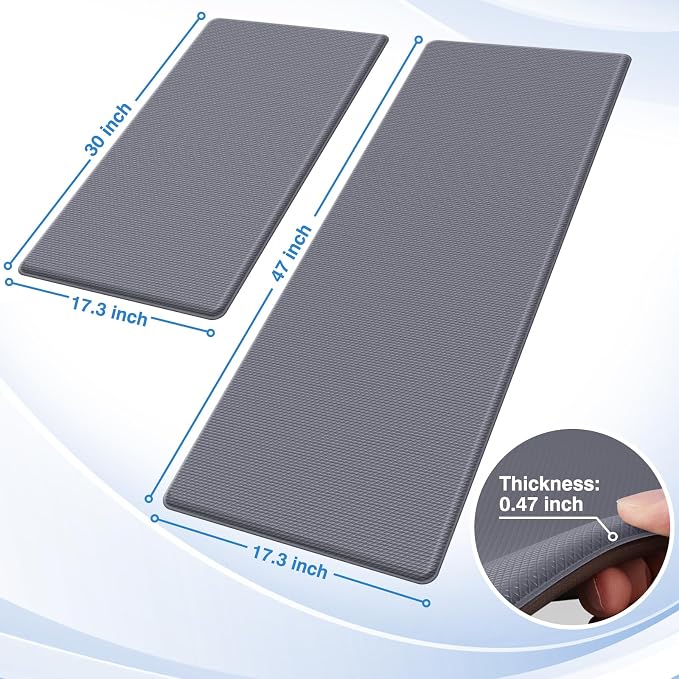 StepRite Kitchen Mats, Cushioned Anti Fatigue Kitchen Mats - Image 2