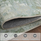 5x7 Area Rugs for Living Room Rug Washable: Modern Rug for Dining Room Bedroom - Image 4