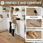 YDKGL Kitchen Mats for Floor, Super Absorbent Kitchen Rugs Non Slip Washable - Image 3