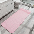 Bosap Bath Mat, Ultra Thin Bathroom Runner Rugs, Large Bath Mats by BosapDirect
