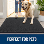 OLANLY Dog Door Mat for Muddy Paws 47x24, Absorbs Moisture and Dirt, Absorbent - Image 6