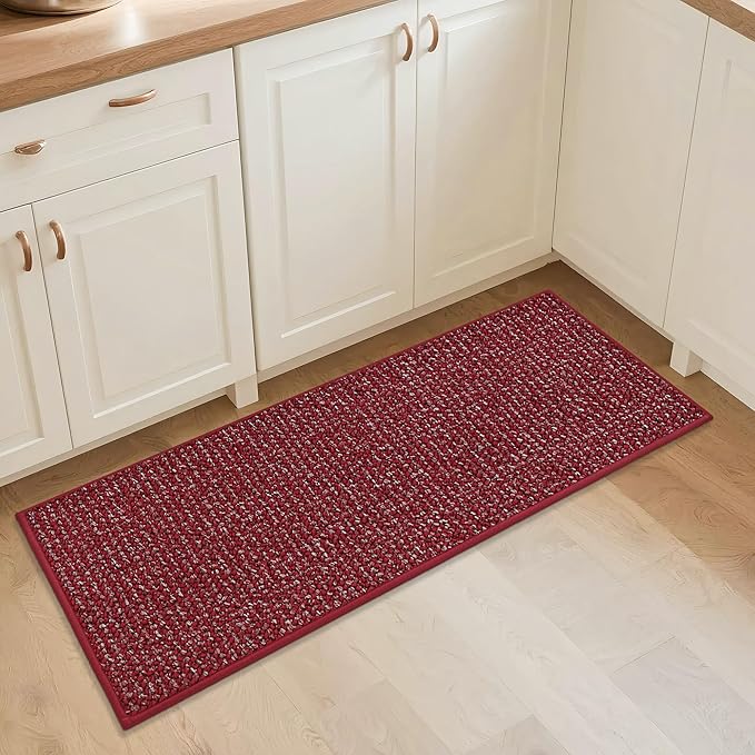 BEQHAUSE Kitchen Runner Rugs 20"x48", Non-Slip Kitchen Mats by BEQHAUSE