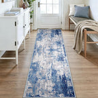 RELEANY Washable Area Rugs 3x12 Non-Slip Modern Abstract Soft - Image 8