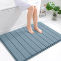 OLANLY Memory Foam Bath Mat 40x32, Super Soft Absorbent Bathroom Rugs, Quick Dry by OLANLY