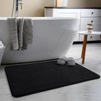 Keeko 2x3 Black Area Rugs for Bedroom Living Room, Soft Modern Indoor Throw - Image 8