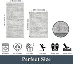 Kitchen Mats for Floor 2 Piece, Non Slip Washable Kitchen Rugs Sets for Floor - Image 2