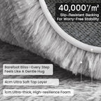 Sour Lemon 8x10 Area Rugs for Bedroom, Living Room Fluffy Rugs, Large Area Rug - Image 3
