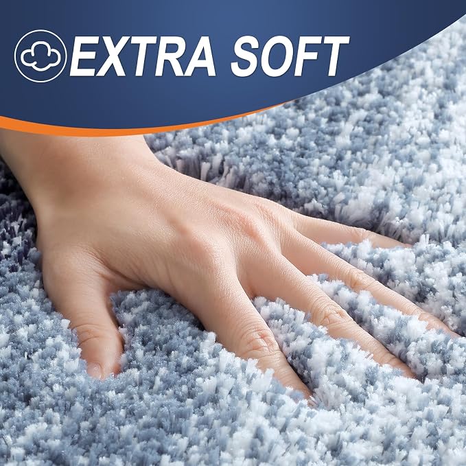 OLANLY Bathroom Runner Rugs Mat 59x24, Extra Soft Absorbent Microfiber Bath Rugs - Image 3