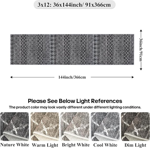 3x12 Runner Rug for Hallway - Image 2