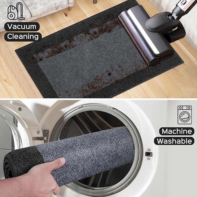 Washable Area Rug 36" x 36", Non Slip Kitchen Rug - Image 7