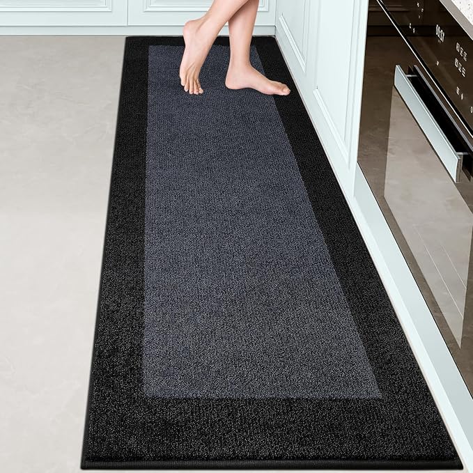 Machine Washable Kitchen Rug 24" x 84", Non Slip Kitchen Mat by Unknown