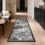 GarveeHome Forest Runner Rug, Botanical Low Pile Non Slip Stain Resistance - Image 3