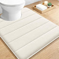 OLANLY Memory Foam Toilet Rugs U Shaped 24x20, Super Soft Absorbent Contour by OLANLY
