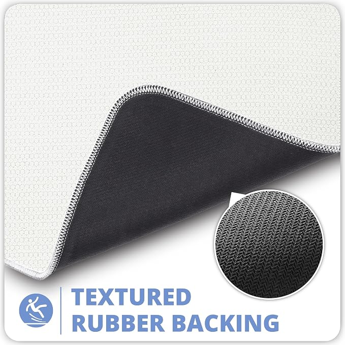 Bosap Bath Mat, Ultra Thin Bathroom Runner Rugs, Large Bath Mats - Image 4