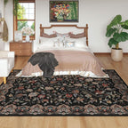 Rugcomf Vintage Paisley Rugs for Living Room 8'x10' - Image 3