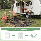 GENIMO Outdoor Rug 6' x 9' Waterproof - Image 7