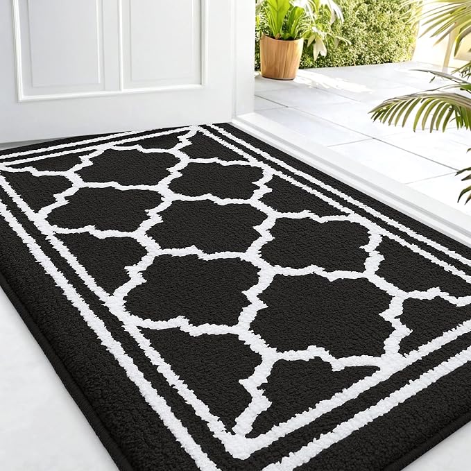 Buganda Indoor Door Mat, Dirt-Resistant and Absorbent Doormat, Low Profile by Buganda