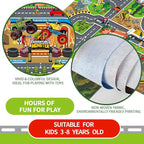 Oriate Kids Toy Dream Mat Monster Truck Activity Playmat, Ideal Children's - Image 4
