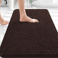 OLANLY Bathroom Rugs 35x24, Extra Soft Absorbent Chenille Bath Rugs, Rubber by OLANLY