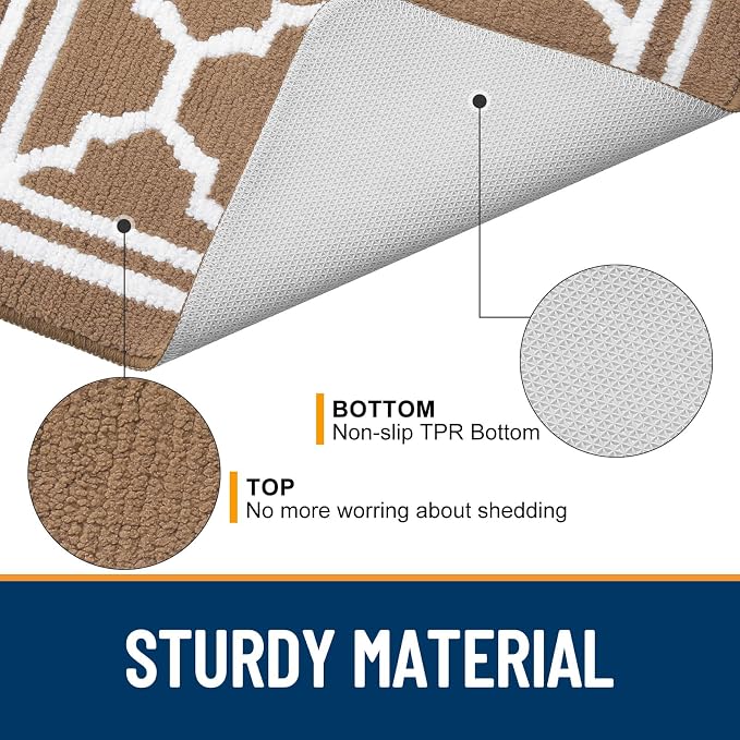 Buganda Indoor Door Mat, Dirt-Resistant and Absorbent Doormat, Low Profile - Image 4