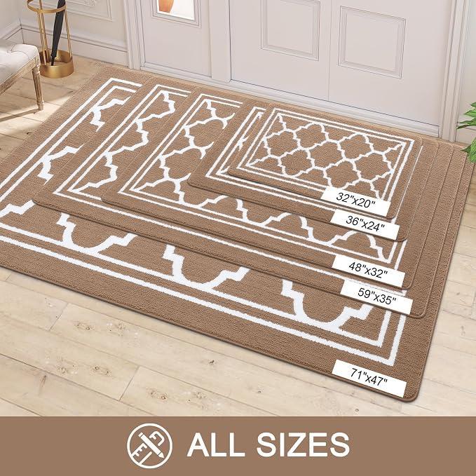 Buganda Indoor Door Mat, Dirt-Resistant and Absorbent Doormat, Low Profile - Image 7