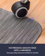 BARoyal Office Chair Mat for Hardwood Floor Under Desk Computer Rolling Chair - Image 5