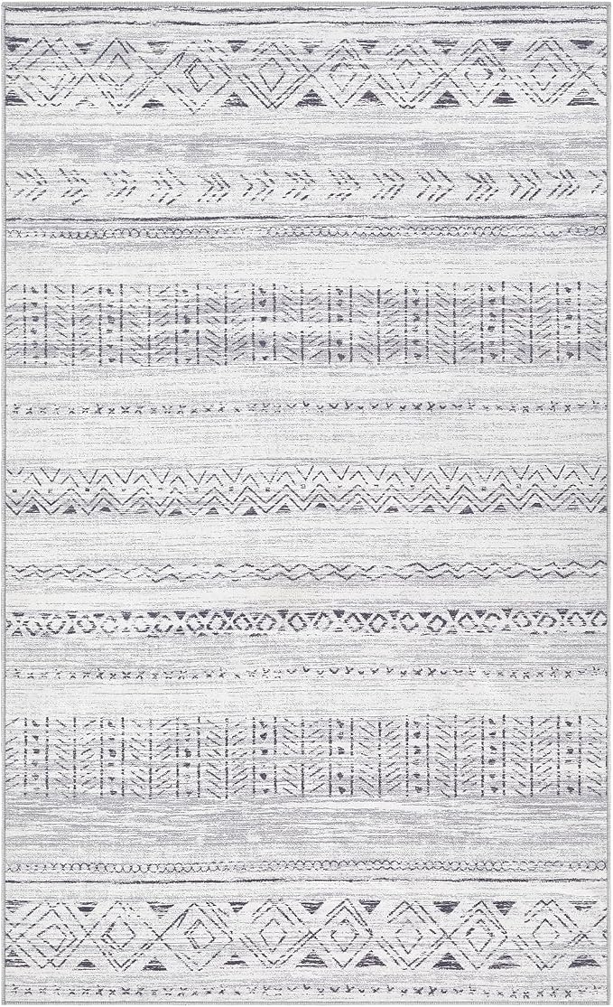 cotiled 3x5 Area Rugs Living Room Rug: Washable Boho Rugs - Image 6
