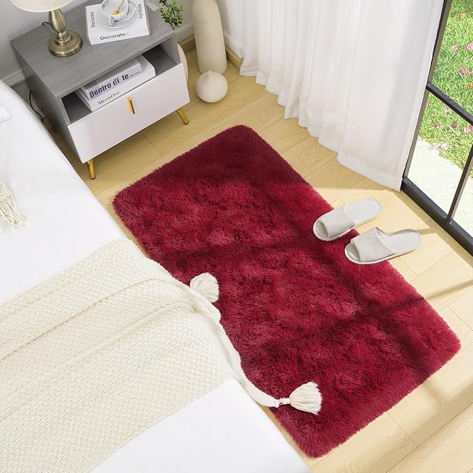 BENRON Fluffy Runner Rugs 2x4, Soft Long Runners - Image 2
