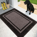 PURRUGS Dirt Trapping Door Mat 20" x 32", Non-Slip Machine Washable Entryway Rug by PURRUGS