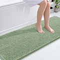 OLANLY Bathroom Runner Rugs 70x24, Soft Absorbent Chenille Bath Rugs, Rubber by OLANLY