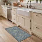 GENIMO Washable Small Reversible Rug 2x3, Low-Pile Non-Slip Kitchen Mat - Image 3