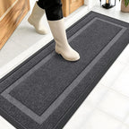 OLANLY Front Door Mat Indoor Outdoor Entrance, Waterproof All-Season, by OLANLY