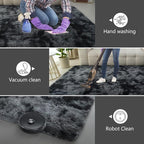 Shag Area Rugs for Bedroom Living Room, 4X6 Ultra Soft Fluffy Area Rugs for Dorm - Image 5