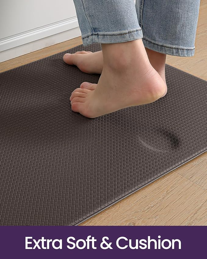 DEXI Kitchen Floor Mats Cushioned Anti Fatigue, Large Wide Standing Runner Rug - Image 4