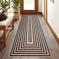 Tangsoo Easy Jute Rug 2x6 Washable Runner Rug by Tangsoo