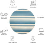 SAFAVIEH Washable Rug Outdoor Courtyard Collection - Image 5