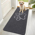 OLANLY Dog Door Mat for Muddy Paws 70x32, Paw Print Design, Absorbs Moisture by OLANLY