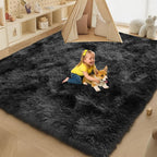Large 9x12 Area Rug for Living Room, Soft Shag Rugs for Bedroom, Non-Slip Ultra - Image 5