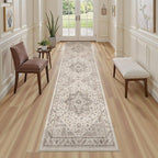 Vintage Hallway Runner Rug 2x6: Large Soft Washable Entryway - Image 5
