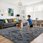 yongyangjuxin Fluffy Rug Shag Area Rug, Large Shag Area Rugs - Image 5