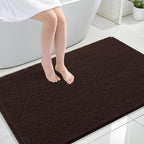 OLANLY Large Bathroom Rugs 44x32, Extra Soft Absorbent Chenille Bath Rugs by OLANLY