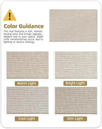 Color&Geometry Ultra Thin Indoor Door Mat 24"x36", Machine Washable Front Door - Image 2