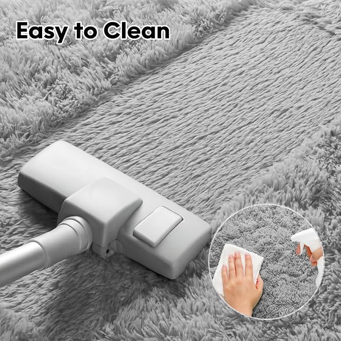 6x9 Area Rugs Living Room, Non-Slip Upgraded Indoor Thick Soft Rug, Modern - Image 8
