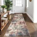 IOHOUZE Abstract Runner Rug 2x10 Ft Washable Runners by iOhouze