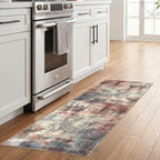 IOHOUZE Abstract Runner Rug 2x6 Ft Washable Runners - Image 2