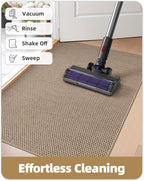 Color&Geometry Ultra-Thin Indoor Door Mat, Washable Doormat - Image 8